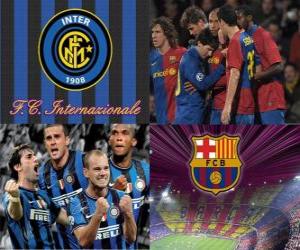 Puzzle Κύπελλο Πρωταθλητριών Ομάδων Ευρώπης ημιτελικός 2009-10, FC Internazionale Milano - Fc Barcelona